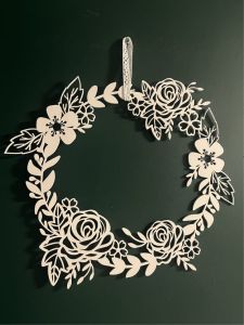 Zawieszka Wielkanocna Wianek kwiatowy