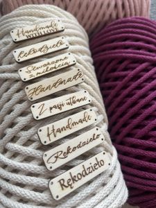 Metka handmade rękodzieło MAŁA