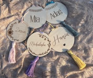 Proporczyk z imieniem z chwostem