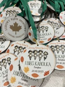 Medal dziecięcy biegi 