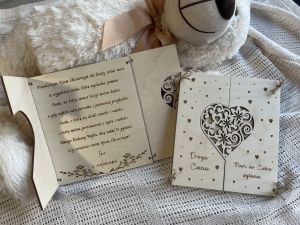 Kartka Ciociu/Wujku Czy zostaniesz moim Chrzestnym ?