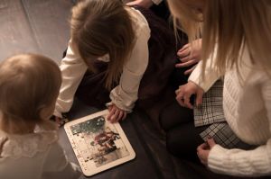 Puzzle drewniane ze zdjęciem 