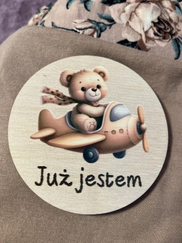 Spersonalizowana tabliczka do zdjęć z nadrukiem UV