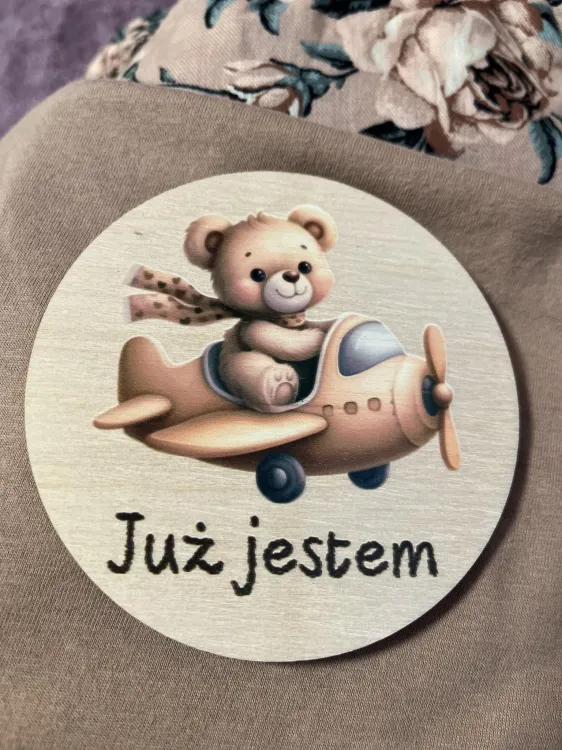 Spersonalizowana tabliczka do zdjęć z nadrukiem UV