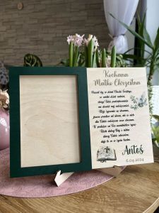 Podziękowanie Chrzest butelkowy 