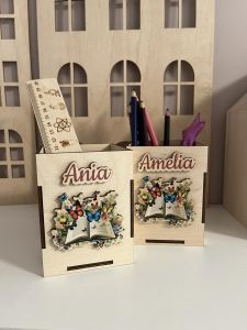 Kubek na długopisy motylki 