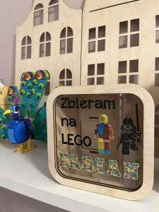 Skarbonka dla fana LEGO