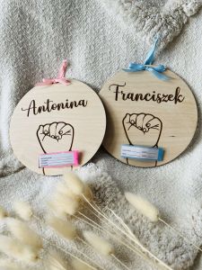 Tabliczka z imieniem na opaskę szpitalną 