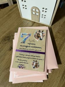 Zaproszenie na urodziny dowolna grafika 