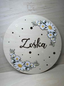 Lampka z imieniem stokrotki 