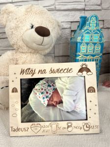 Ramka na zdjęcie METRYCZKA