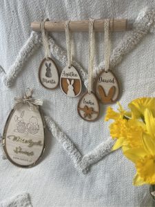 Imienna zawieszka Wielkanocna 